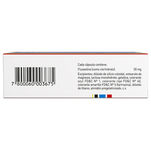 Actan Fluoxetina 20 mg 30 cápsulas, , large image number 1