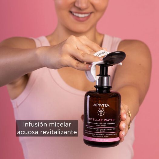 Agua Micelar Limpiadora 300ml Apivita, , large image number 3