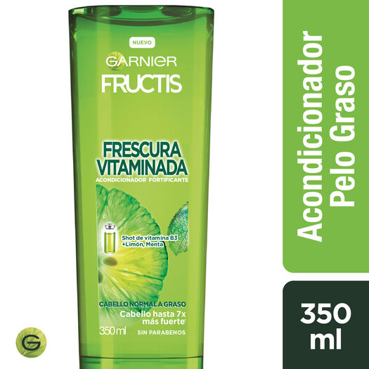Fructis Acondicionador Vitamina Frescura x 300 mL, , large image number 0
