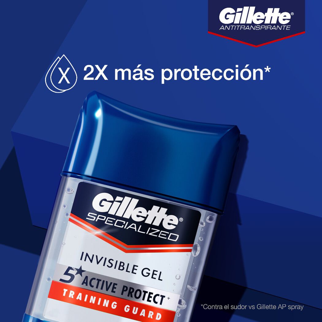 Antitranspirante en gel Gillette Specialized Training Guard 82 g, , large image number 3