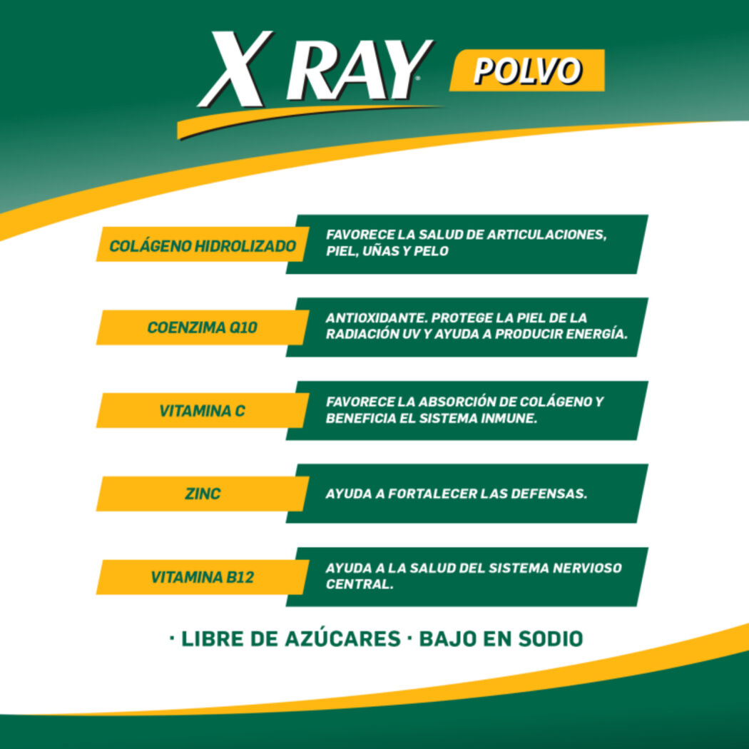 X Ray Colágeno Piña 30 Sachets 330 g, , large image number 2