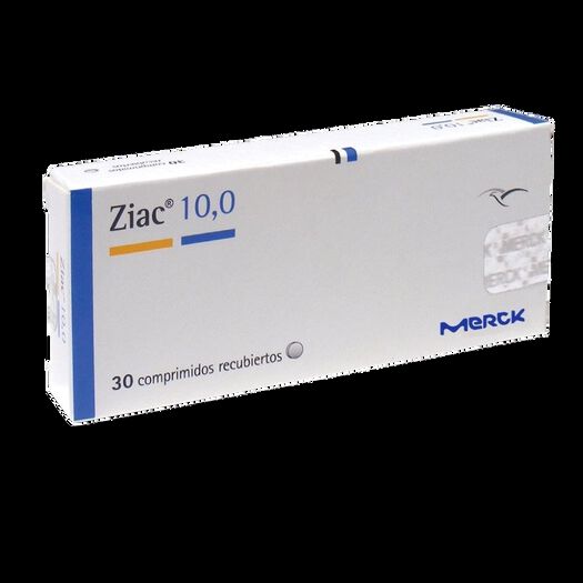 Ziac 10 mg x 30 Comprimidos, , large image number 0