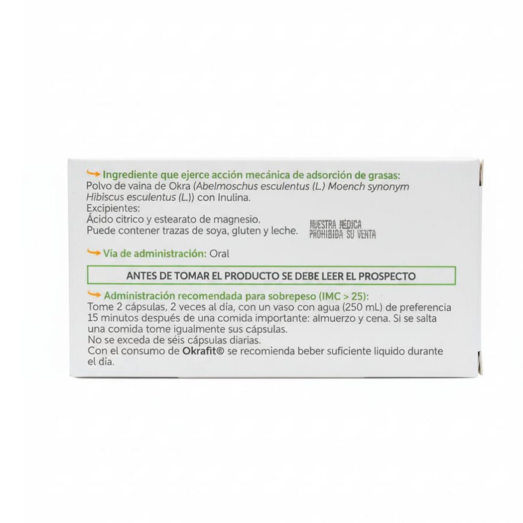 Okrafit 120 Cápsulas, , large image number 2
