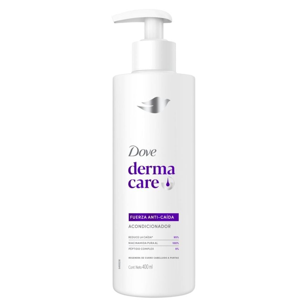 Dove Acondicionador Derma Care Fuerza Anti Ca&iacute;da 400 ml, , large image number 1