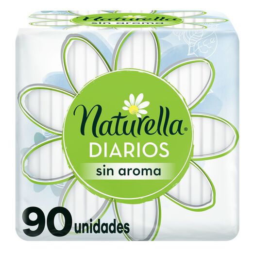 Prot. Diarios Naturella Unscented 90 Un, , large image number 0