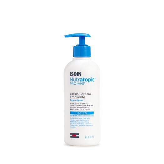 Isdin Loción Emoliente Nutratopic® Piel Atópica x 400 mL, , large image number 0