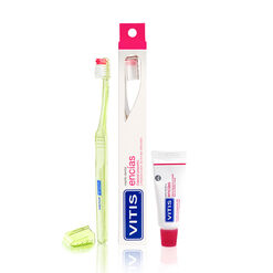 Vitis Cepillo Dental Encias Y Pasta Encias 20 g x 2 Unidades