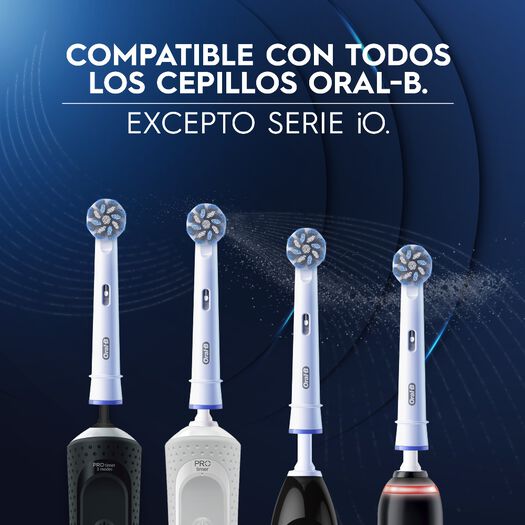 Repuesto Cabezal Cepillo de Dientes Eléctrico Oral B Sensitive Clean 2 un, , large image number 4
