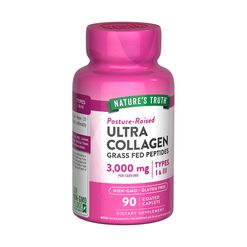 Ultra Col&aacute;geno Hidrolizado Tipo I & III con Vitamina C 90 C&aacute;psulas