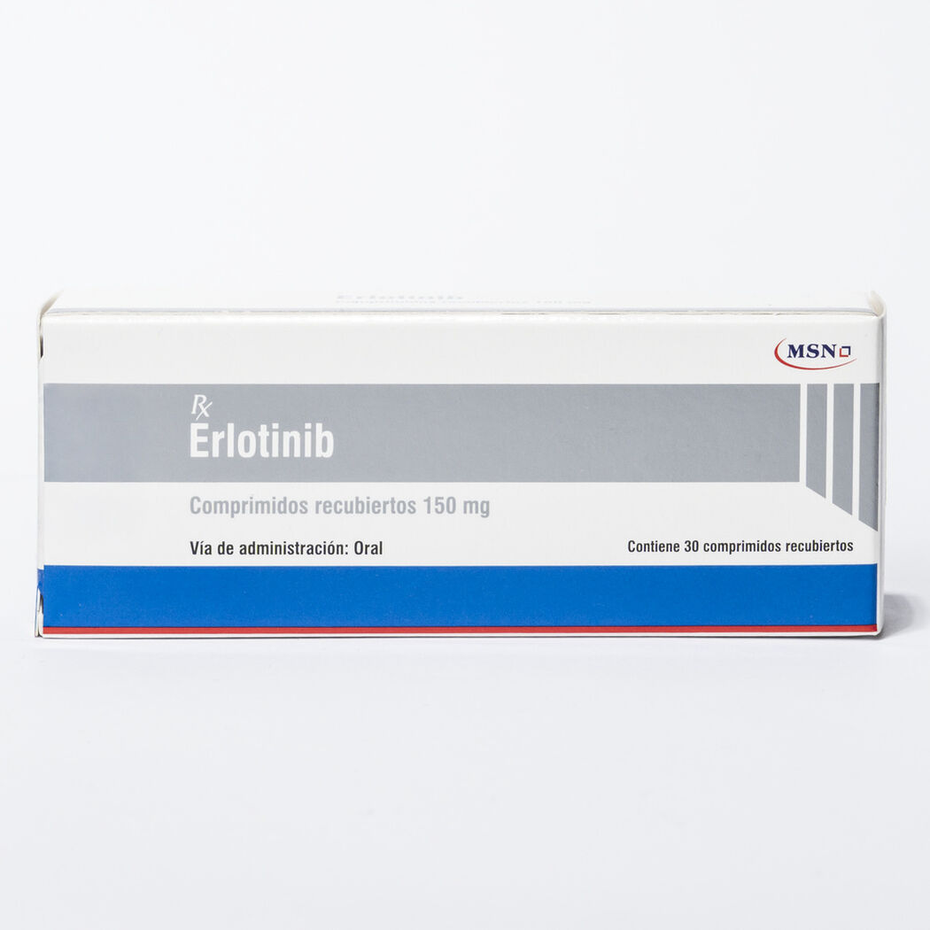 Erlotinib 150 mg x 30 comprimidos recubiertos, , large image number 1
