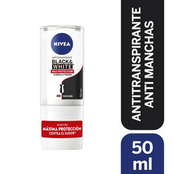 Desodorante Nivea Roll-On Black & White Max Protection Anti Manchas 50 mL