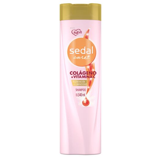 Sedal Shampoo Colageno Y Vit C 340ml, , large image number 0