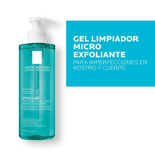 Limpiador Facial Effaclar Gel Microexfoliante 400 ml