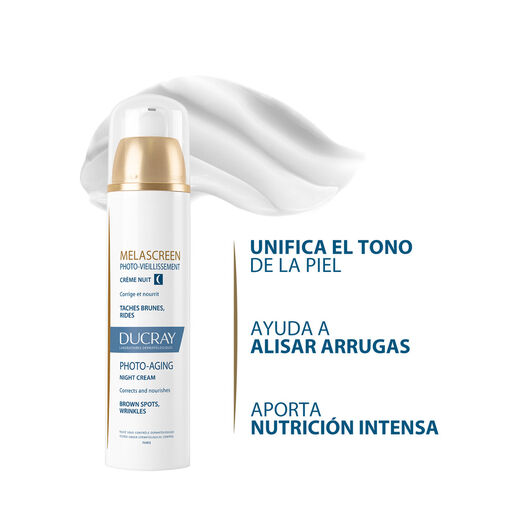 Ducray Melascreen Photo-Aging Crema De Noche 50Ml, , large image number 1