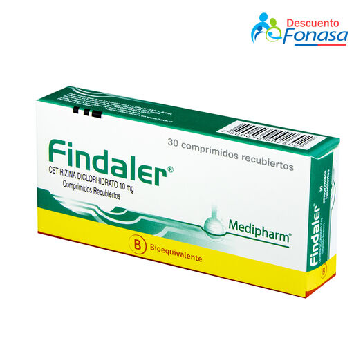 Findaler 10 mg x 30 Comprimidos, , large image number 0