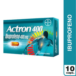 Actron 400 mg x 10 Cápsulas Blandas