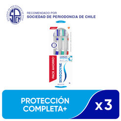Cepillo de Dientes Sensodyne Complete Protection Suave 3 un