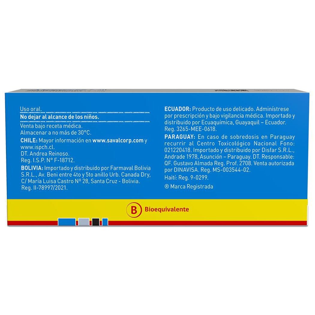 Vertium 25 mg x 40 Comprimidos, , large image number 3