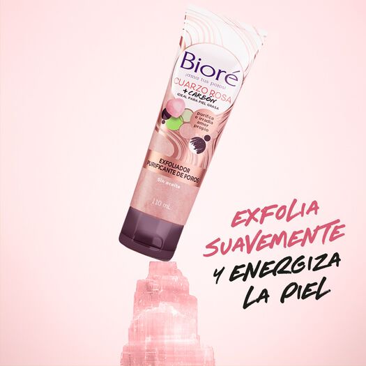 Biore Exfoliador Quarzo Rosa 110ml, , large image number 1