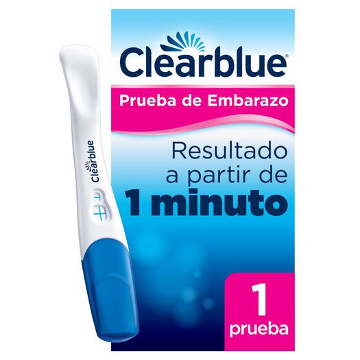 Clearblue Plus Prueba de Embarazo rápida con punta que cambia de color 1 un, , large image number 0