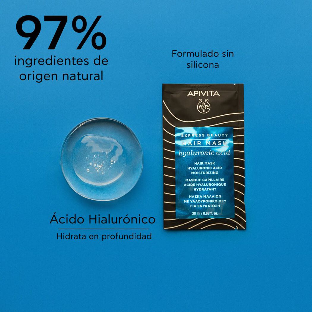 Mascarilla Capilar Apivita Acido Hyaluronico 20 mL, , large image number 3