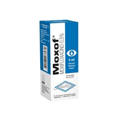 Moxof 0,5 % x 5 mL Solución Oftálmica