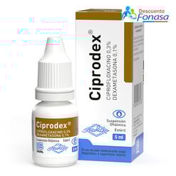 Ciprodex x 5 mL Suspensión Oftálmica