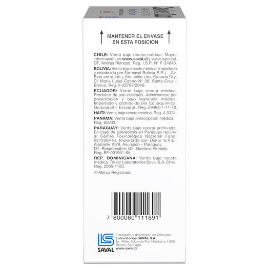 Clavinex Duo 400 mg/57 mg/5 ml x 70 ml Polvo para Suspensión Oral con Solvente, , large image number 2