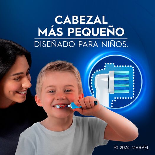 Cabezales De Repuesto Oral-B Para Cepillo De Dientes Eléctrico Marvel Spider-Man 2 Unidades, , large image number 2