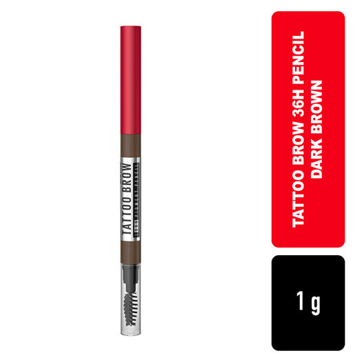 Delineador Cejas Maybelline Tatoo Dark Brown, , large image number 0
