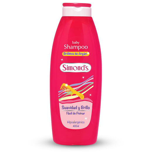 Shampoo Simonds Brillitos de Argan 400 mL, , large image number 0