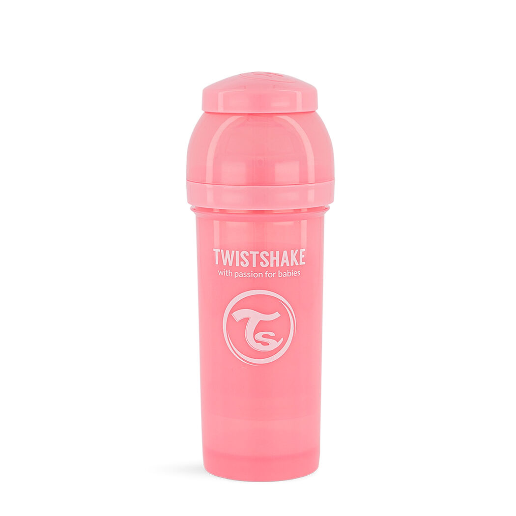 Mamadera Twistshake Anticólico Rosa 260 mL, , large image number 0
