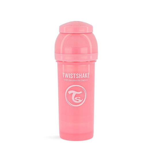 Mamadera Twistshake Anticólico Rosa 260 mL, , large image number 0