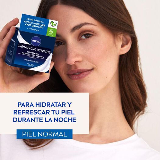 CREMA FACIAL HIDRATANTE REGENERADORA NOCHE NIVEA 50ML, , large image number 2