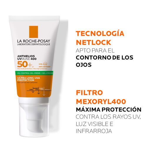 Protector Solar Rostro Anthelios Toque Seco FPS50+ 50 ml, , large image number 1