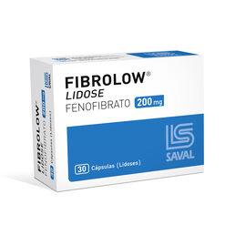 Fibrolow Lidose 200 mg x 30 Cápsulas