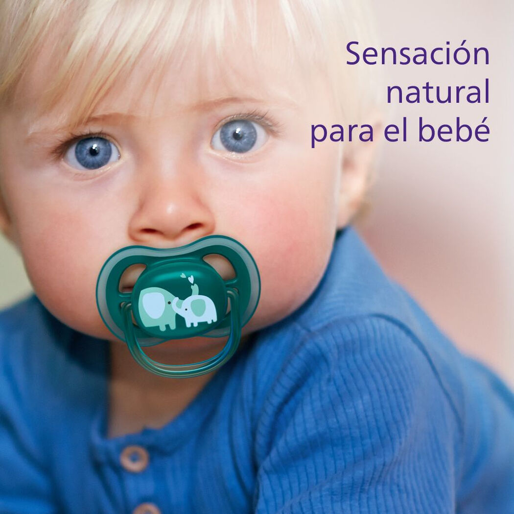 Chupetes Avent Ultra Air 18m+ Verde, , large image number 2