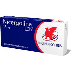 Nicergolina 15 mg x 30 Comprimidos Recubiertos CHILE