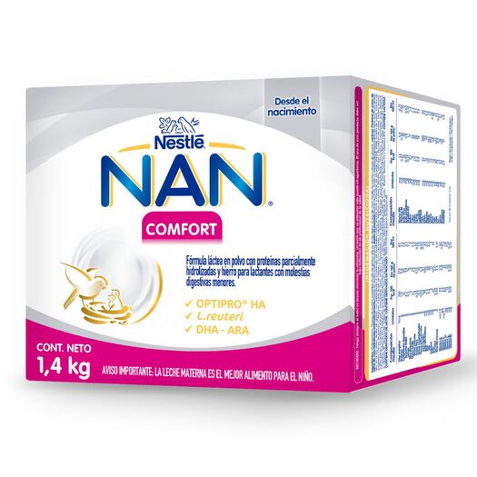 Fórmula Infantil Nan Expertpro Comfort Etapas 1 y 2 1400 g, , large image number 0