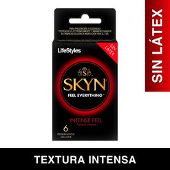 Lifestyles Skyn Intense Feel x 6 Unidades