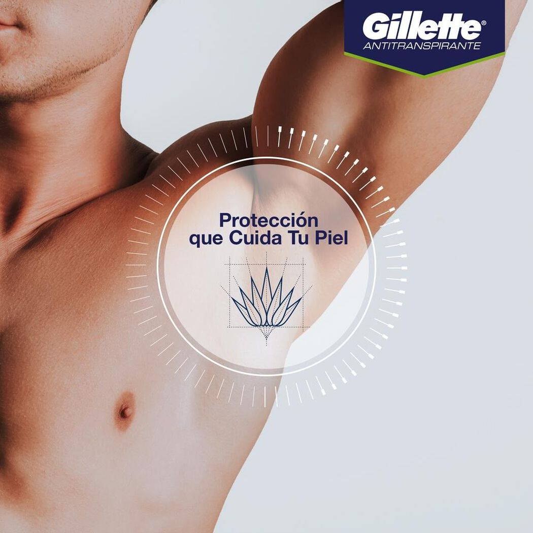 Desodorante Gel GilletA/S Aloe Vera 82 Gr, , large image number 2