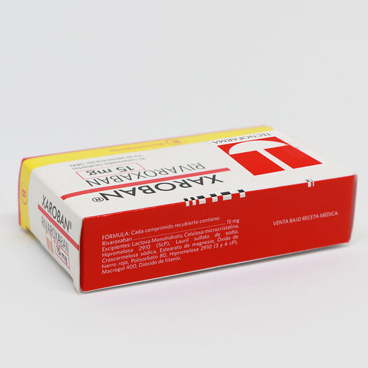 Xaroban 15 mg x 30 Comprimidos Recubiertos, , large image number 3