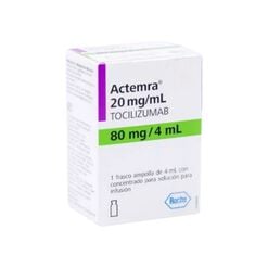 Actemra 80 mg/4 mL 1 Frasco Ampolla