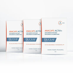 Anacaps Activ+ Complemento Alimenticio 30 C&aacute;psulas 3 Unidades