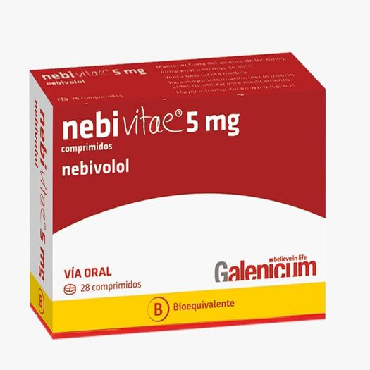 Nebivitae 5 mg x 28 Comprimidos, , large image number 0