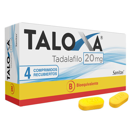 Taloxa 20 mg x 4 Comprimidos Recubiertos, , large image number 0