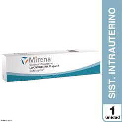 Mirena DIU 20 mcg/24 Hrs x 1 Sistema Intrauterino