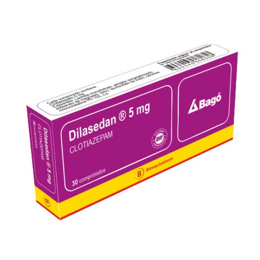 Dilasedan 5 mg x 30 Comprimidos, , large image number 0
