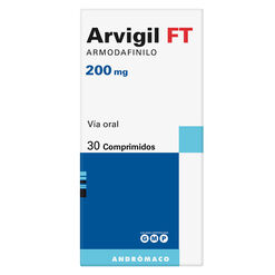 Arvigil Ft 200mg. Caja 30 Comp.