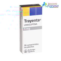 Trayenta 5 mg x 30 Comprimidos Recubiertos